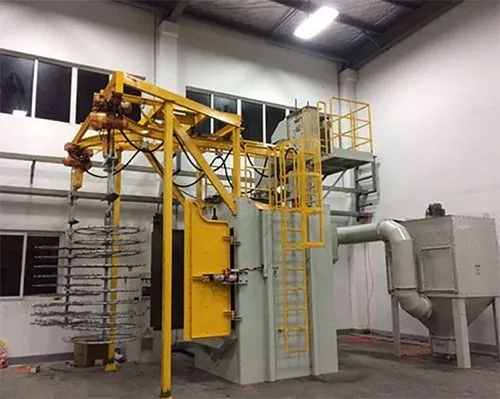 西城吊钩式抛丸清理机