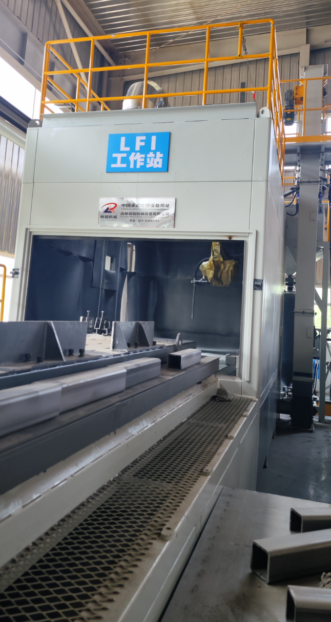 西城喷砂机在航空航天部件的精密处理
